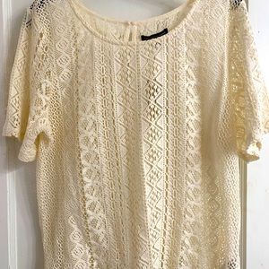 Cute lace summer top